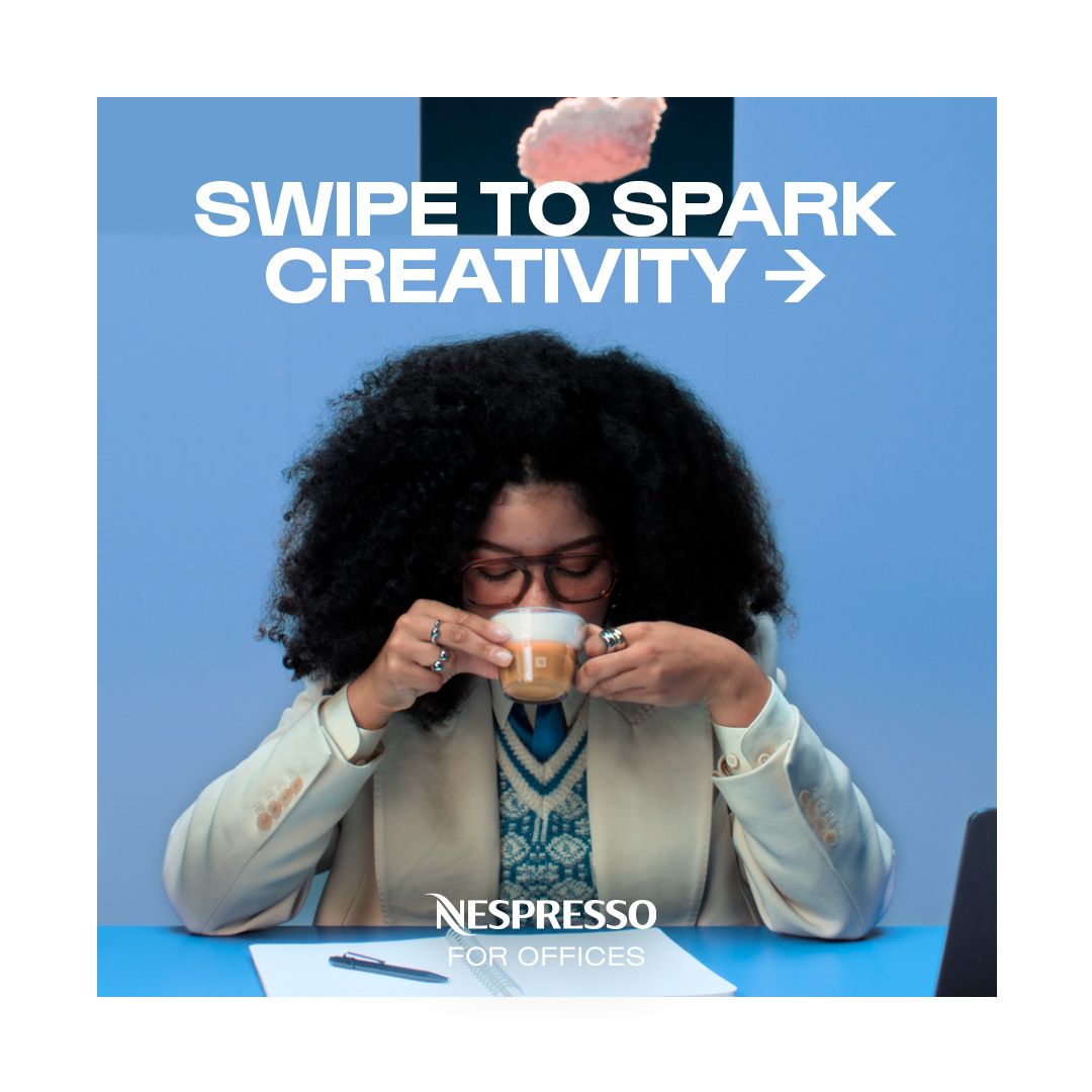 Nespresso Facebook ad