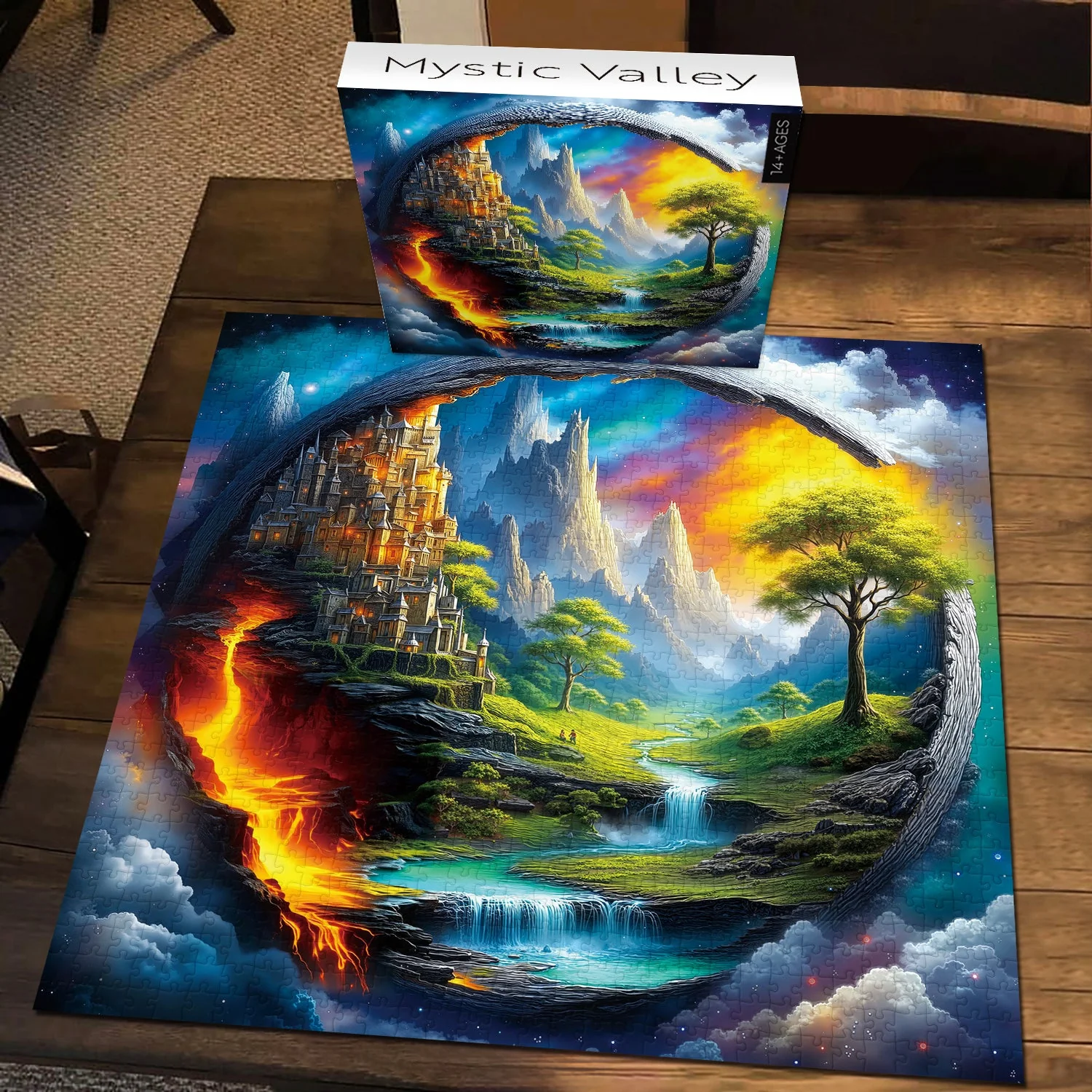 Fun-Puzzle Facebook ad