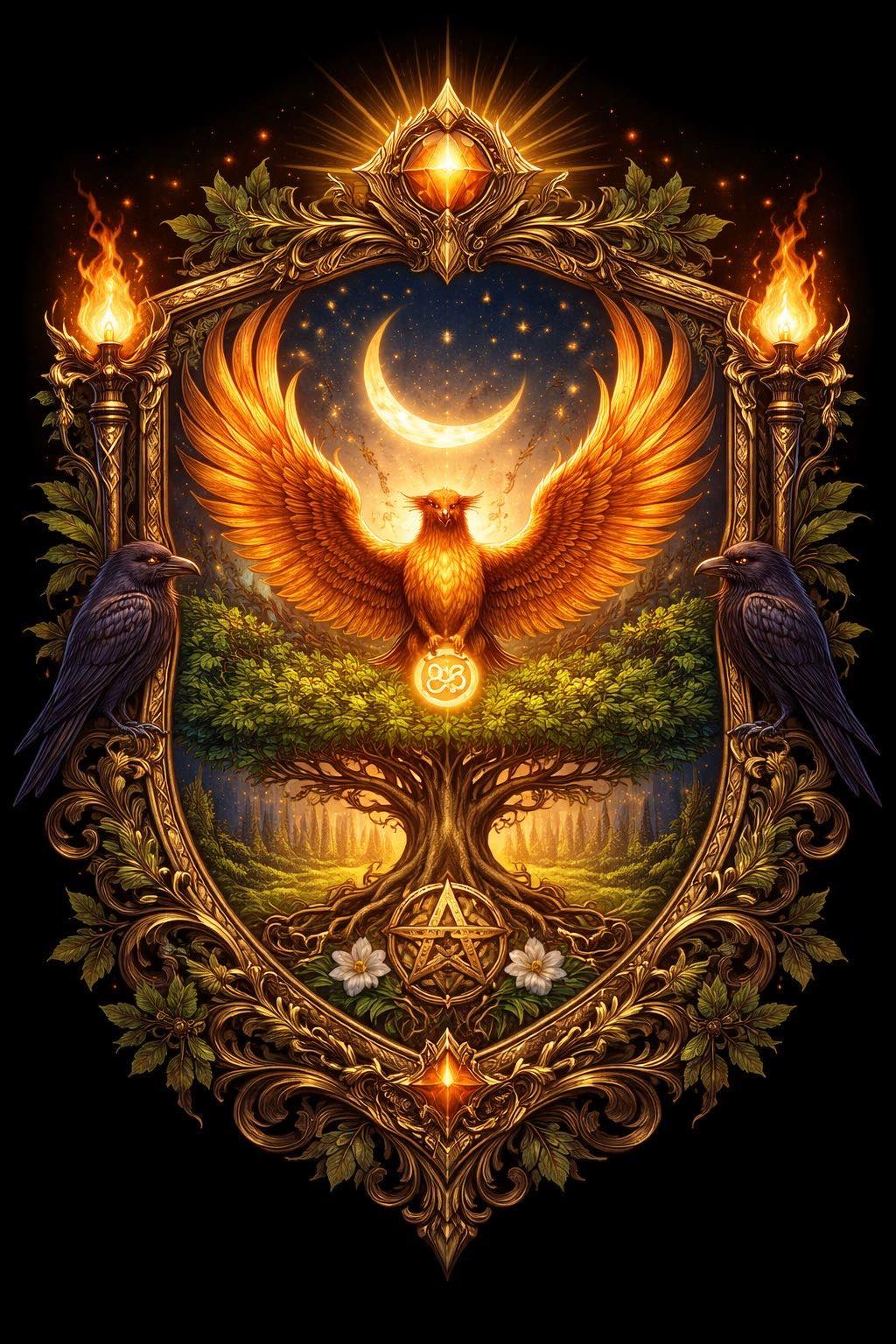 The Phoenix Den Facebook ad: Phoenix Den is a spiritual awakening center devoted…