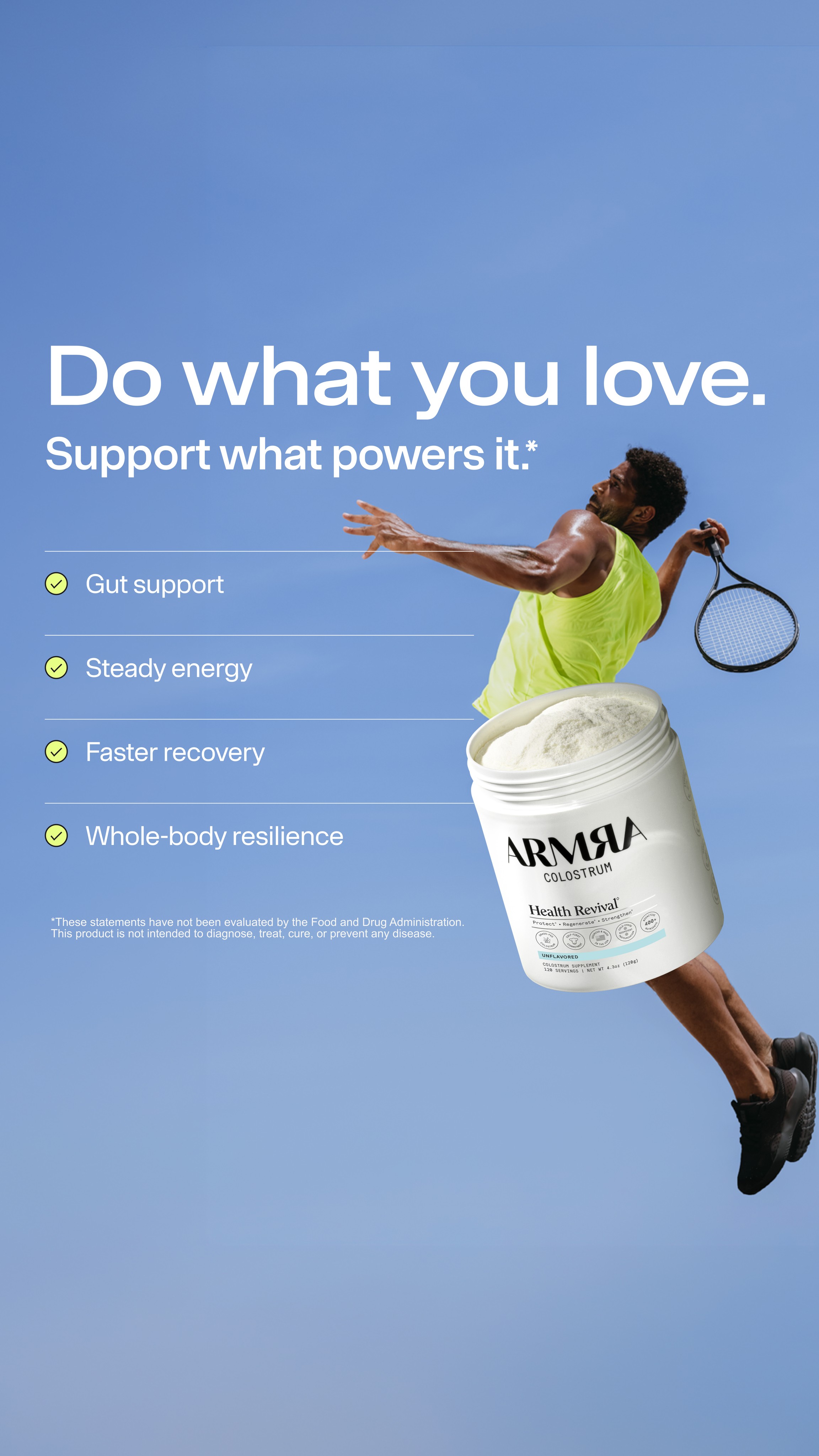 ARMRA Facebook ad