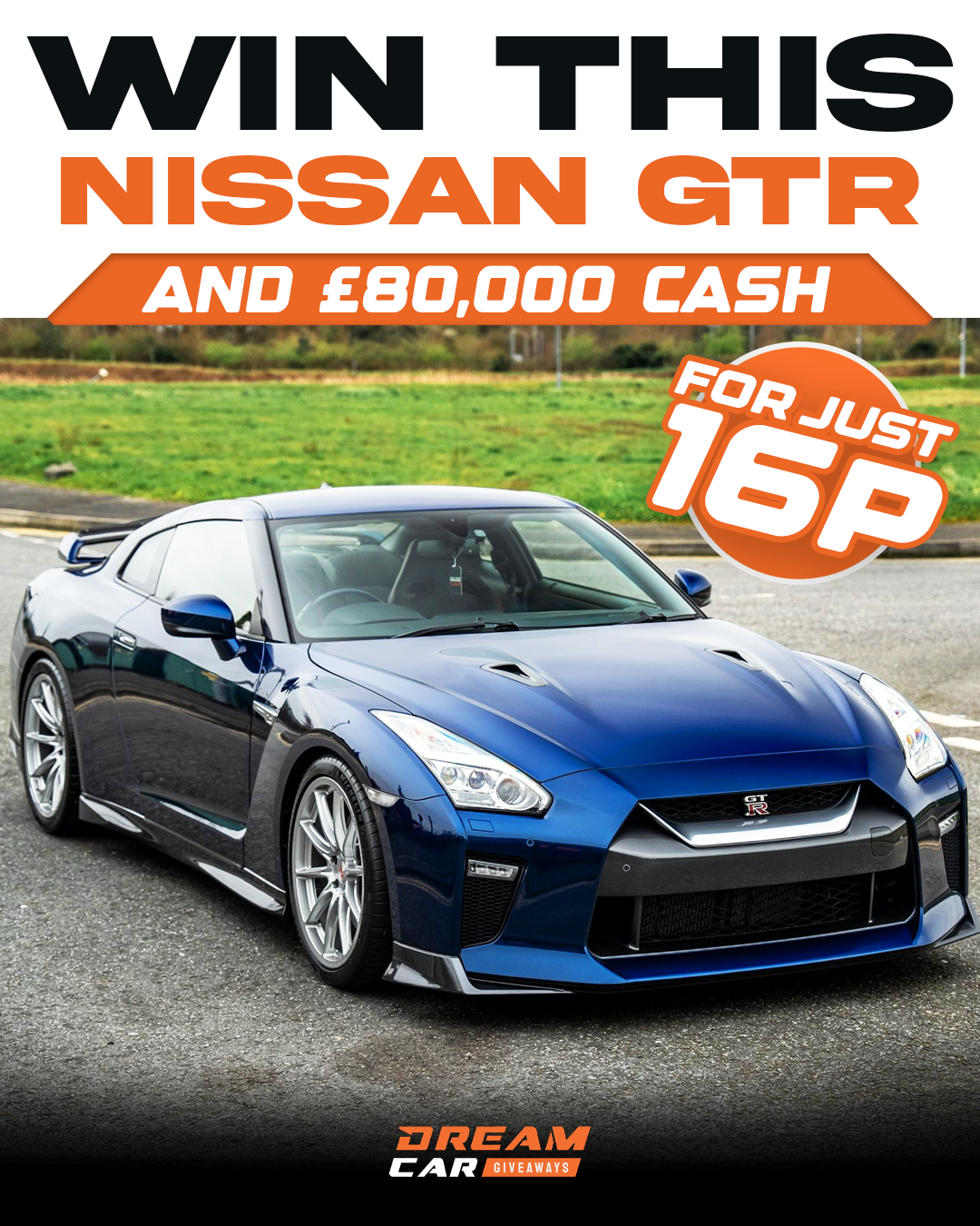 Dream Car Giveaways Facebook ad