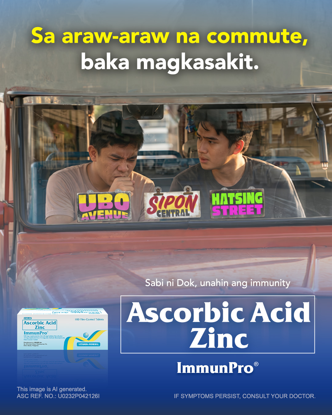 ImmunPro Facebook ad: TAKE IMMUNPRO