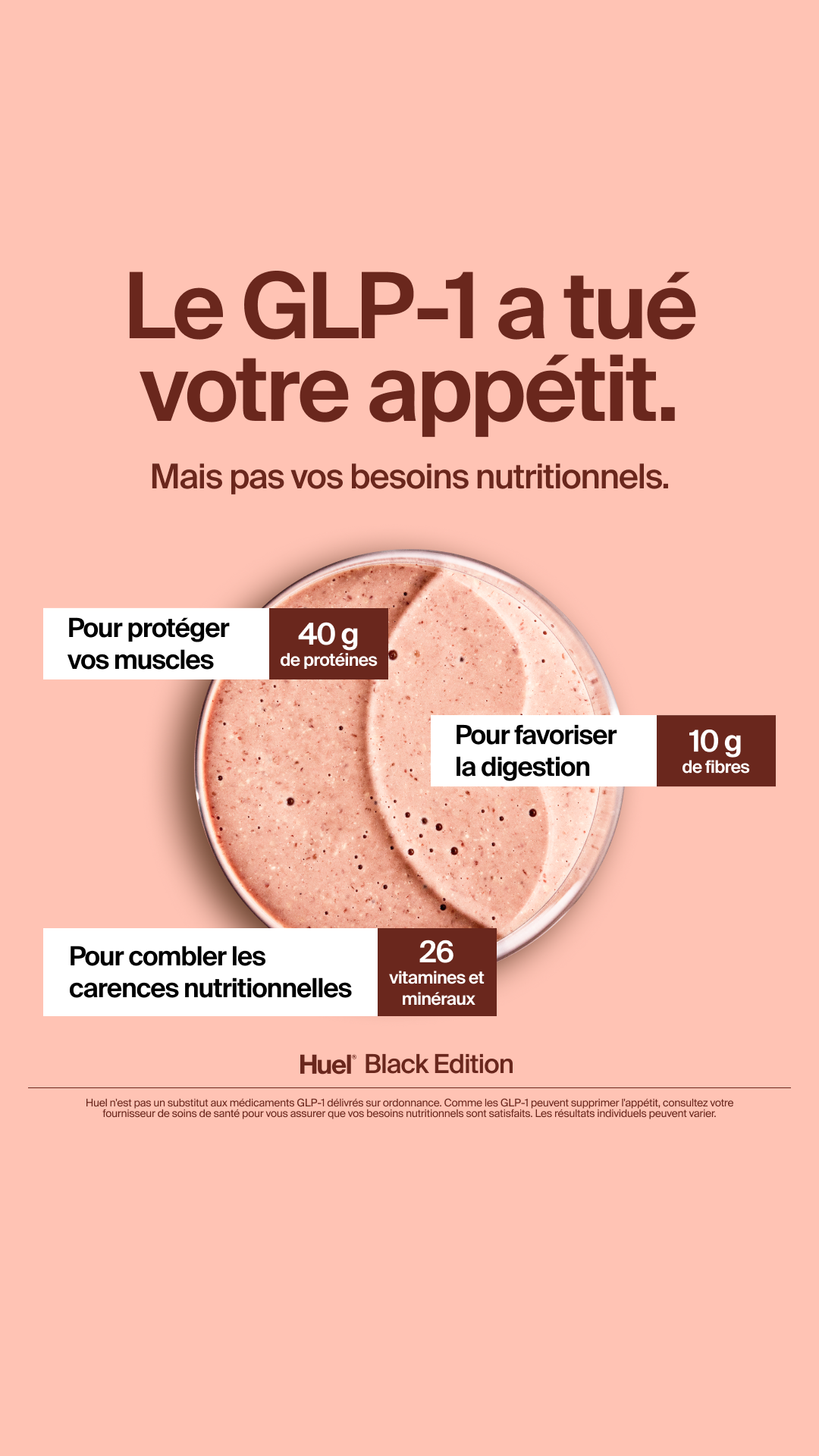 Huel Facebook ad
