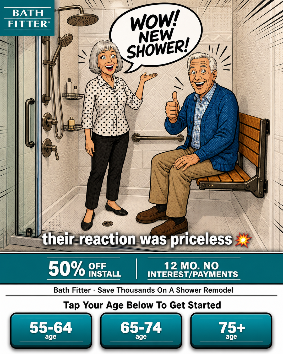Bath Fitter Facebook ad