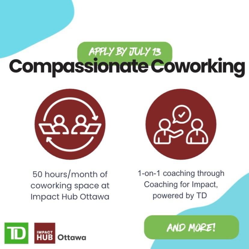 Impact Hub Ottawa Facebook ad