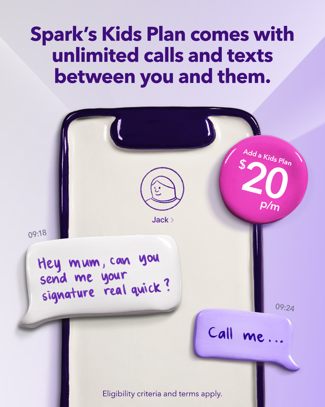 Spark Facebook ad from Jul 23, 2026