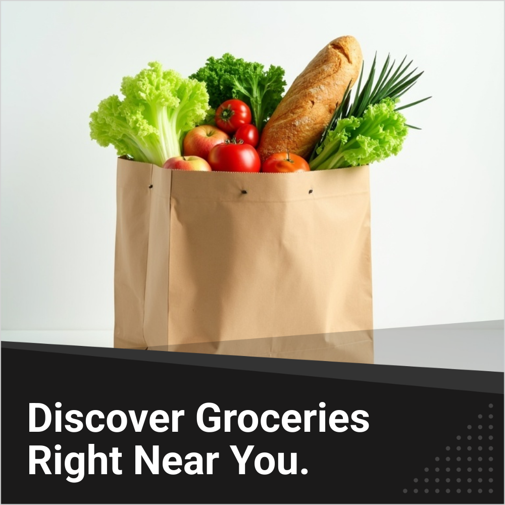 SearchNavigator Insights Facebook ad: Grocery Delivery Near Me.