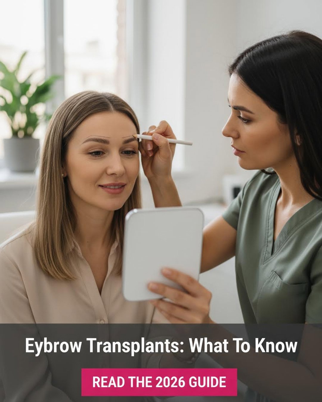 Weekly 1st Facebook ad: Eyebrow Transplant Results