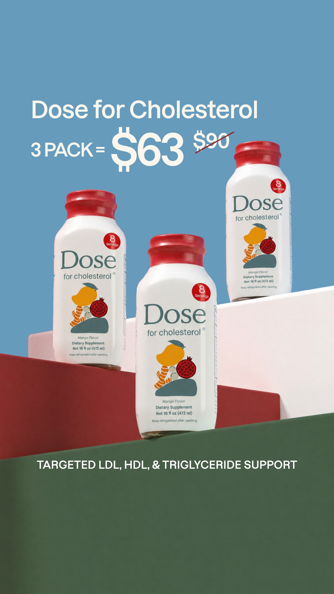 Dose for Cholesterol Facebook ad