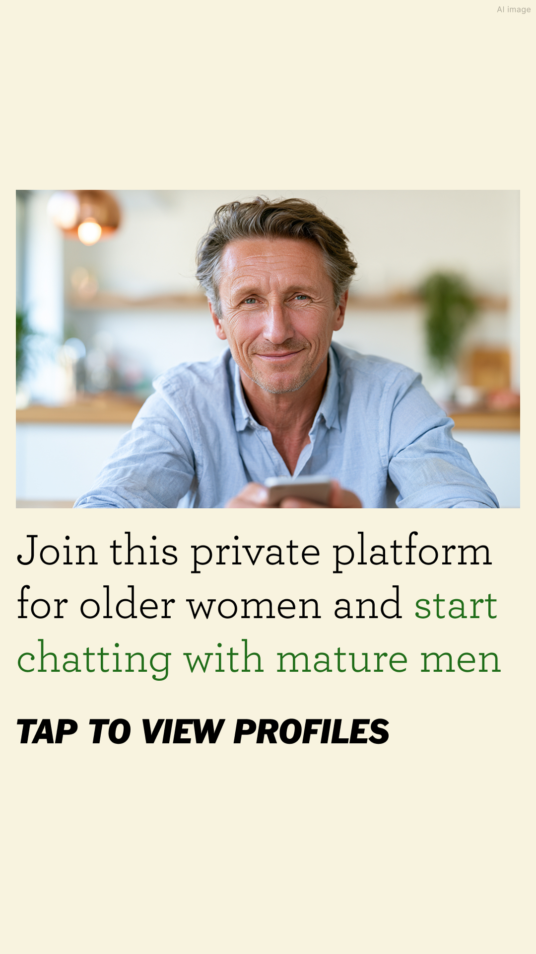 Glow Charm Facebook ad: Start Chatting Now!