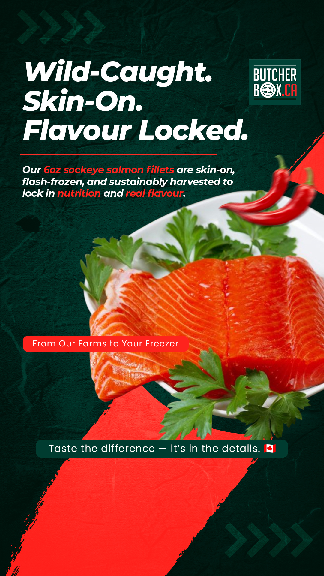 Butcher Box Facebook ad