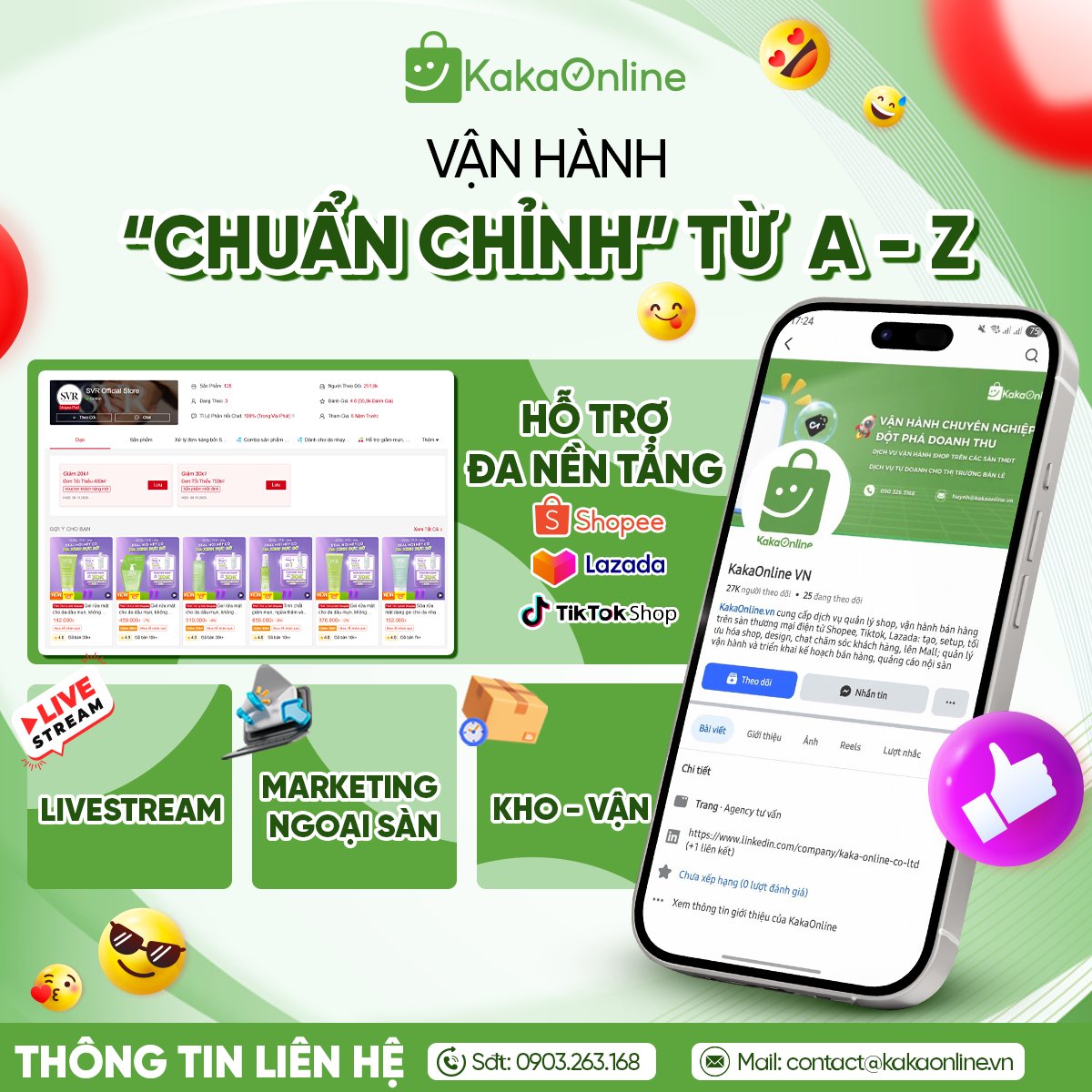 KakaOnline VN Facebook ad: VẬN HÀNH CHUẨN - CHỈNH TỪ A- Z…