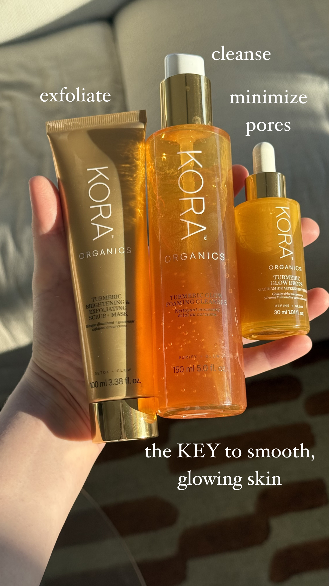 KORA Organics Facebook ad