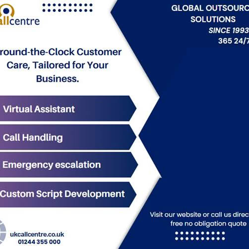 UK Call Centre Facebook ad: Is your business covered when the office closes?