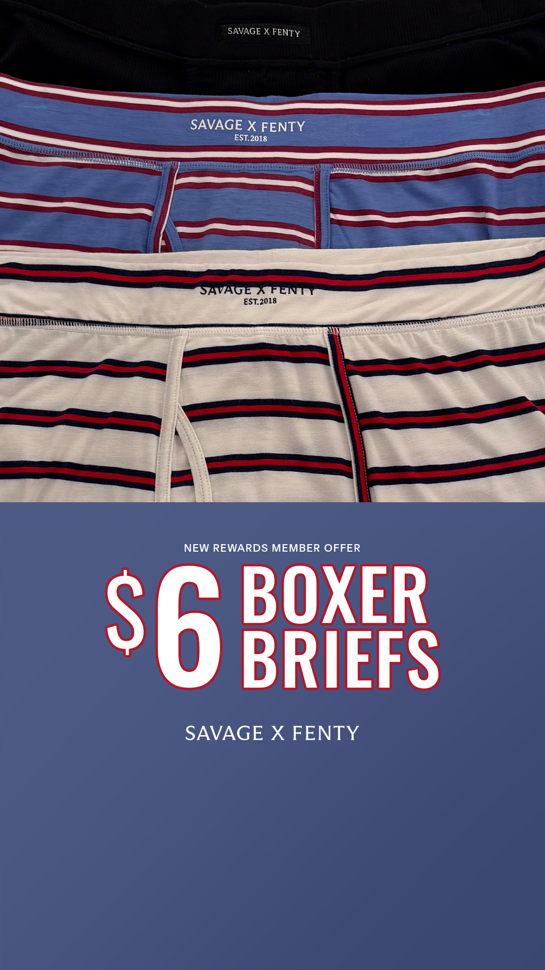 Savage X Fenty Facebook ad