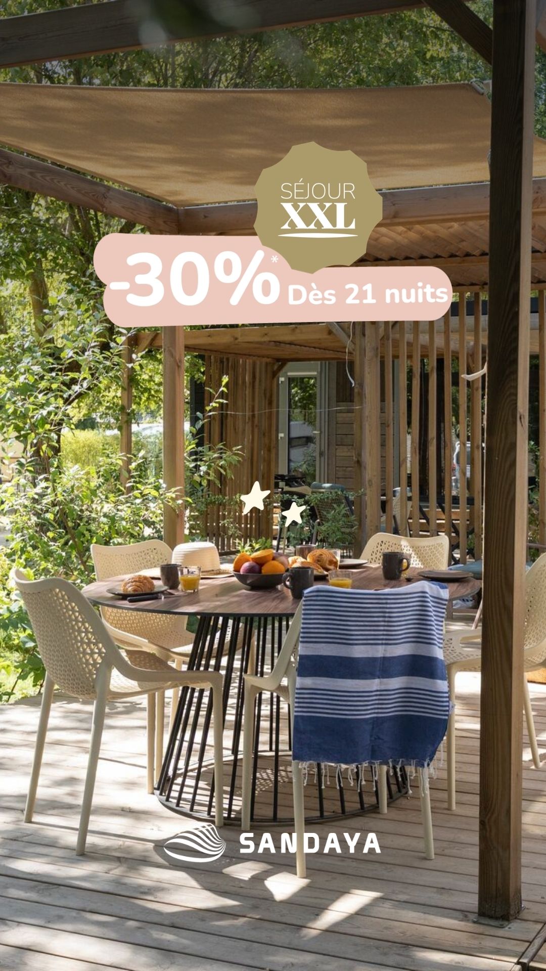 Campings Sandaya Facebook ad
