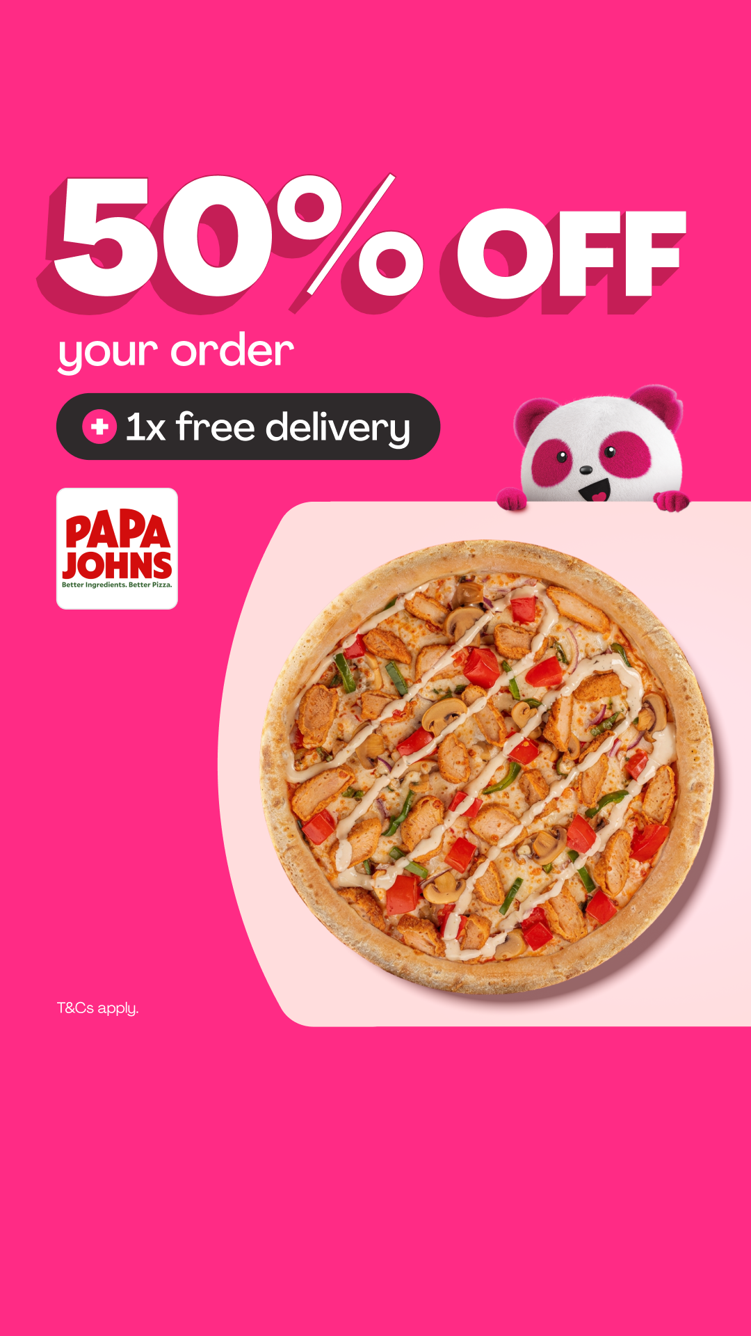 foodpanda Facebook ad