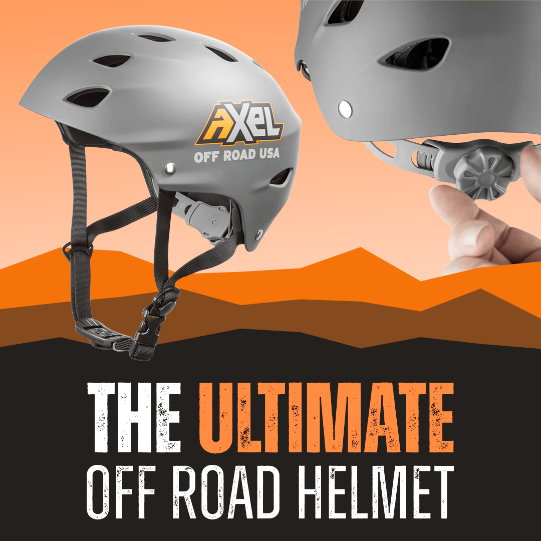 Axel Off Road Gear & Apparel Facebook ad: Strong Will. Strong Gear.