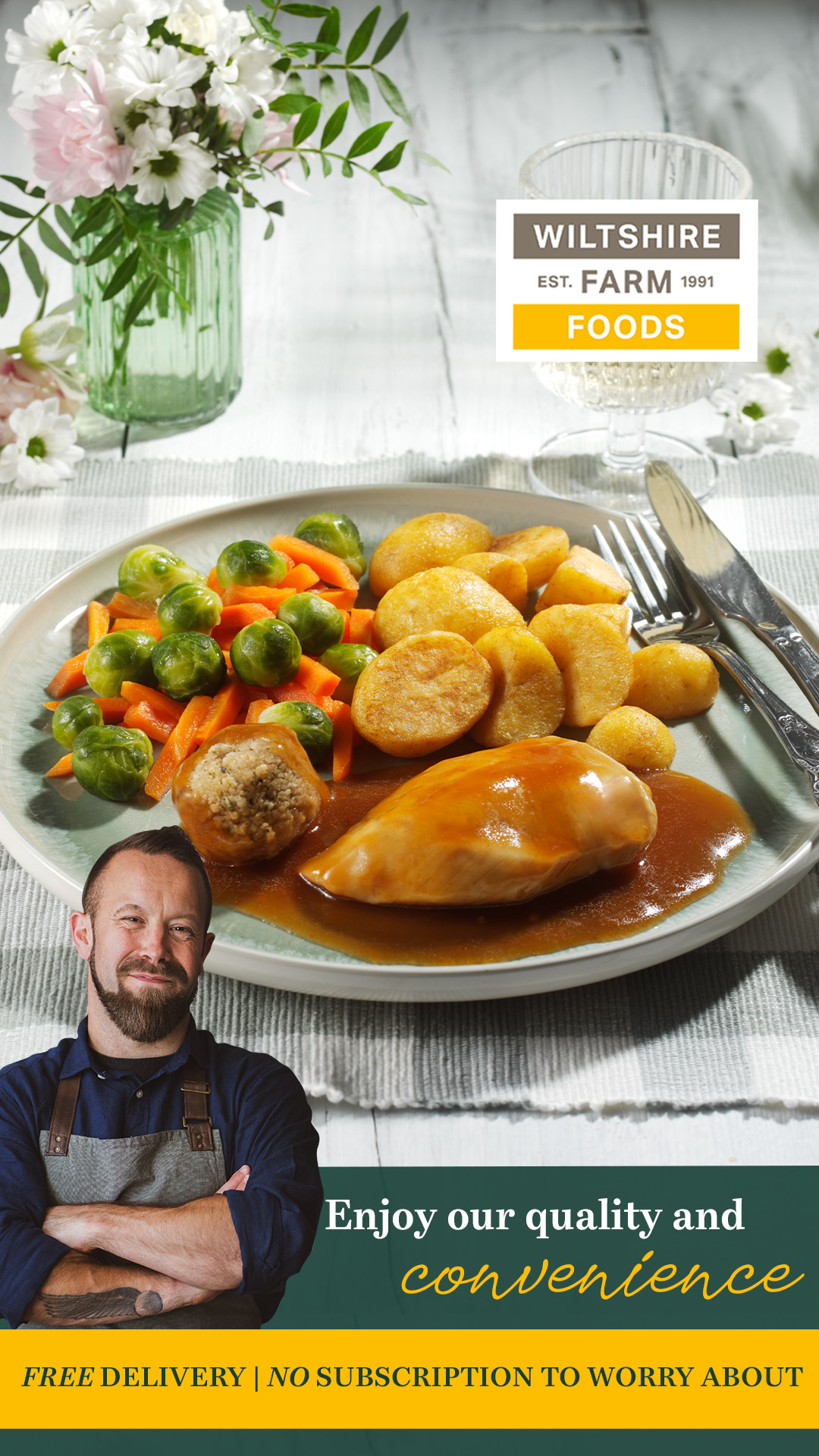 Wiltshire Farm Foods Facebook ad