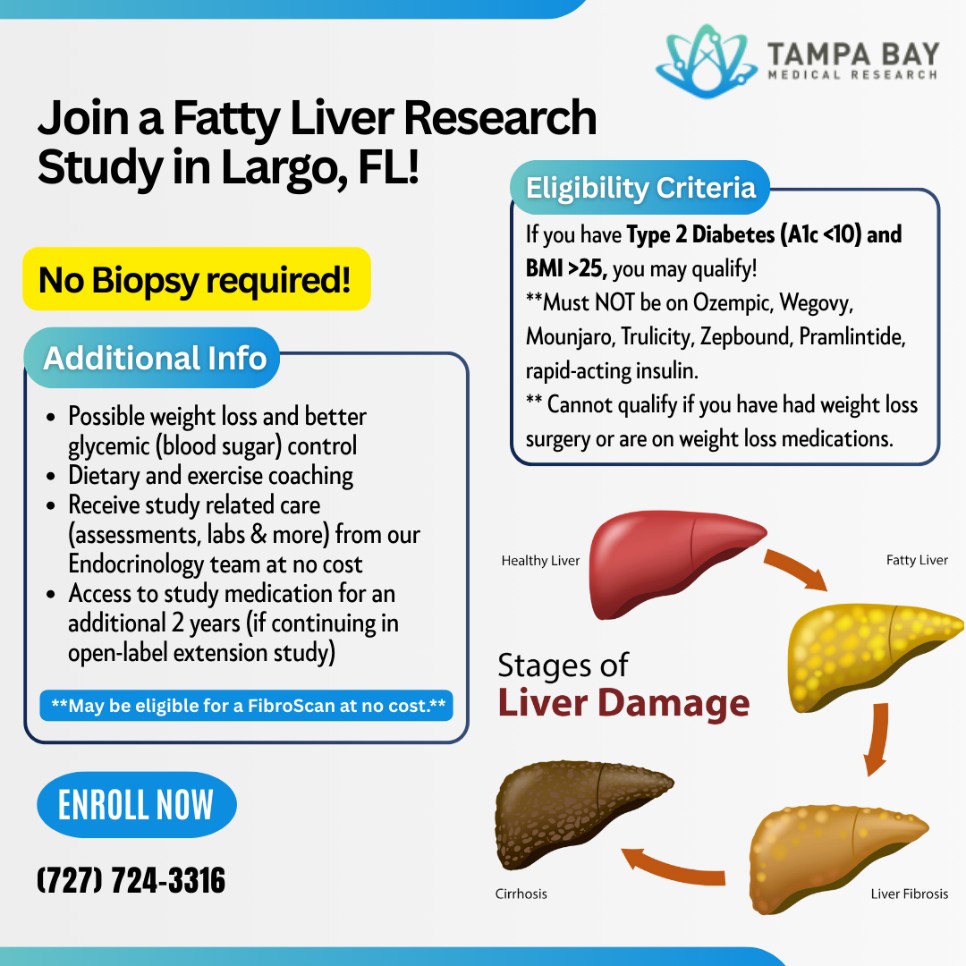 Tampa Bay Medical Research Facebook ad from Jun 11, 2026