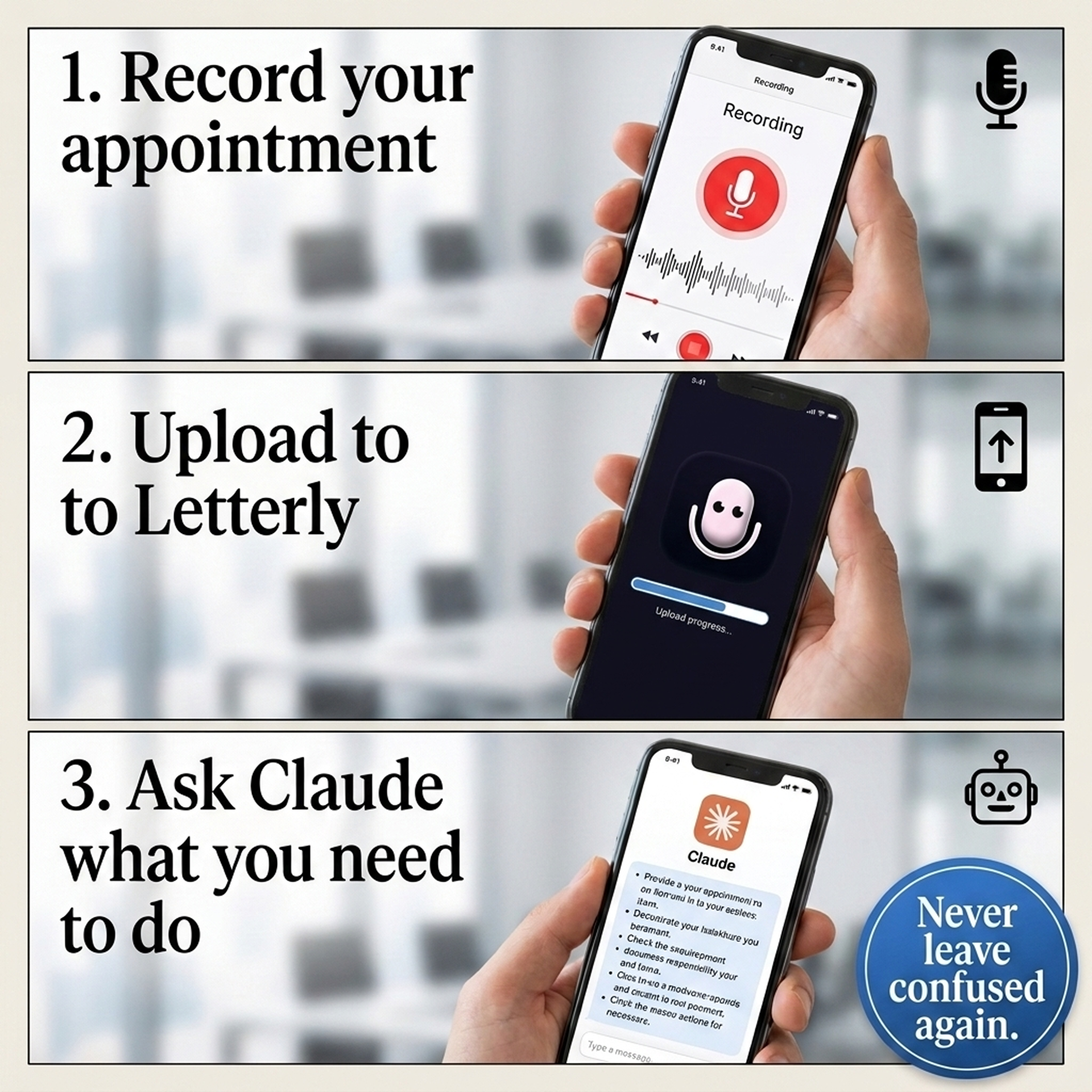 Letterly Facebook ad