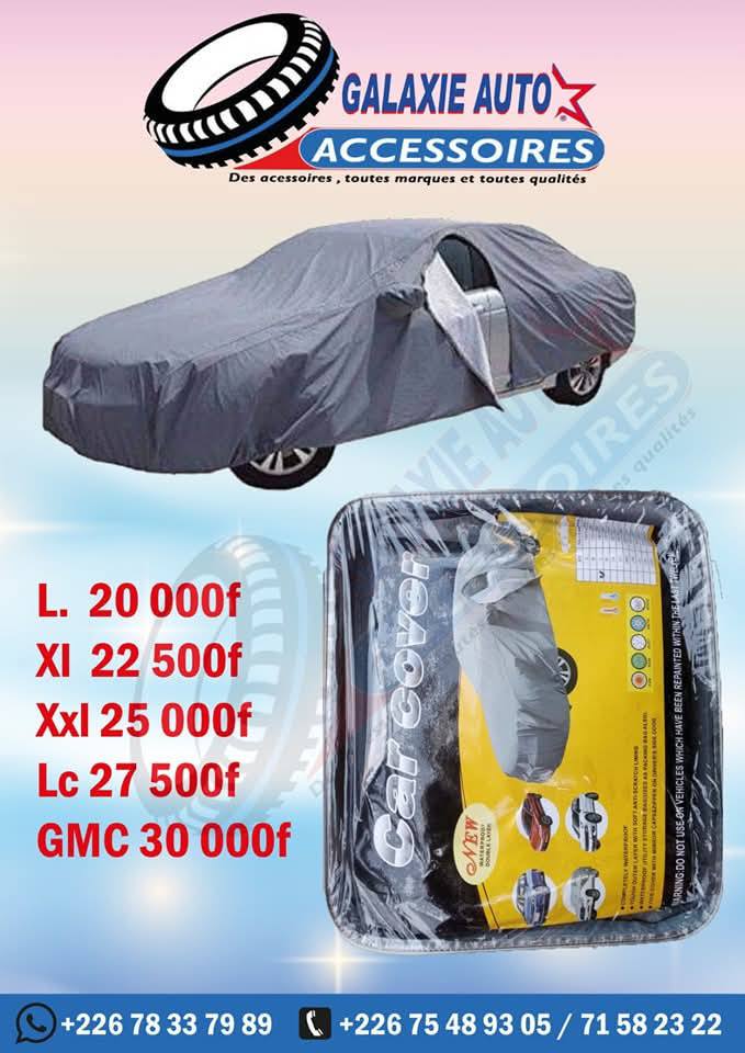 Galaxye Auto Facebook ad: spécial promo Bâche imperméable intérieur coton très bonne…