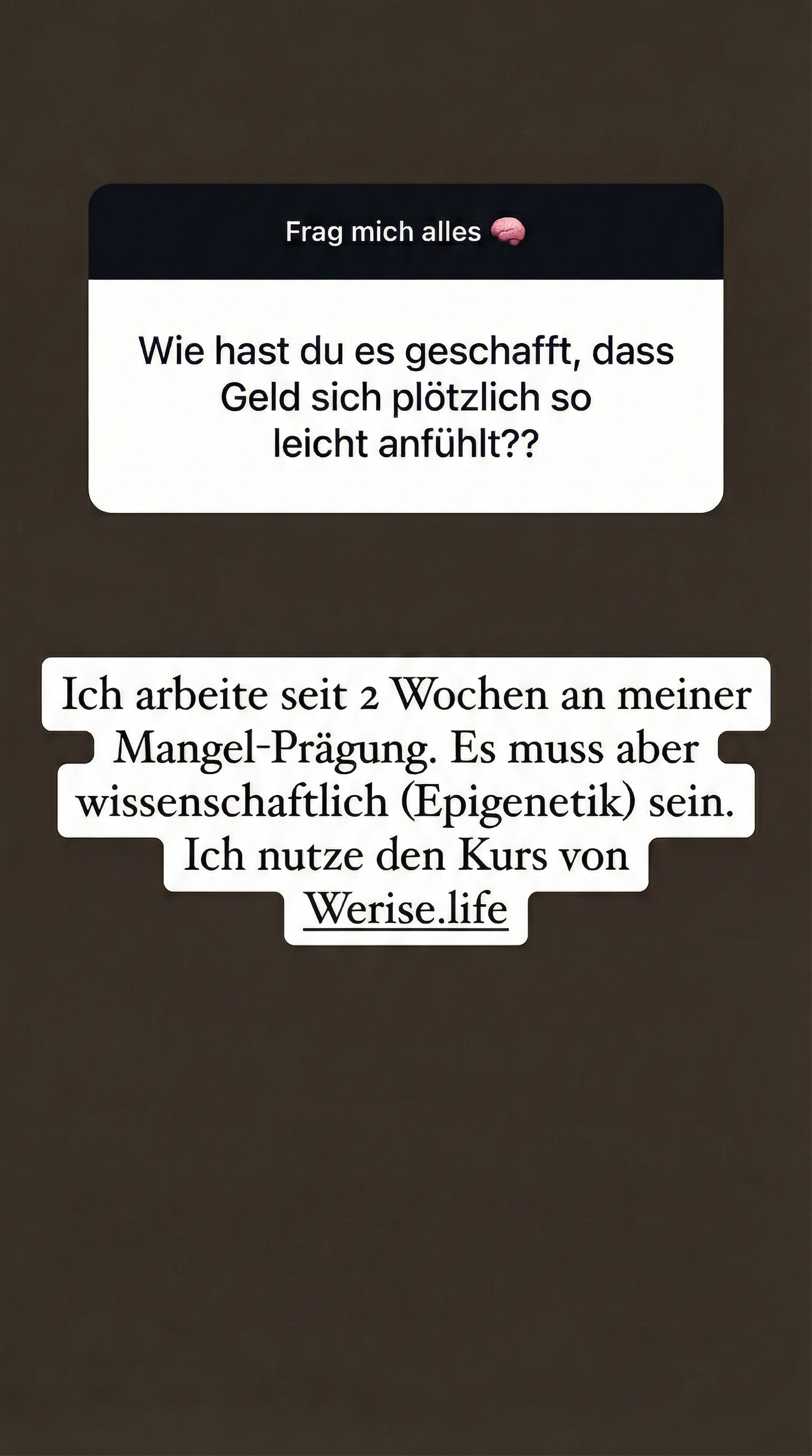 WeRise Facebook ad