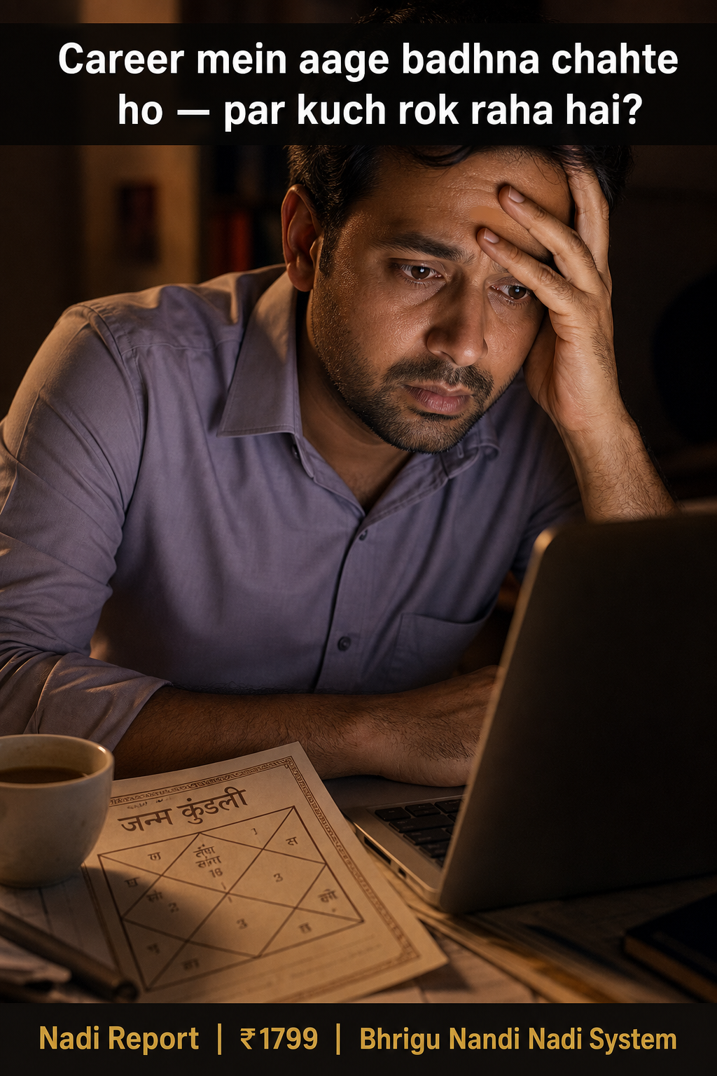 Bhrigu Nandi Nadi Insights Facebook ad: Career Timing Samjho, Nadi Report | ₹1799