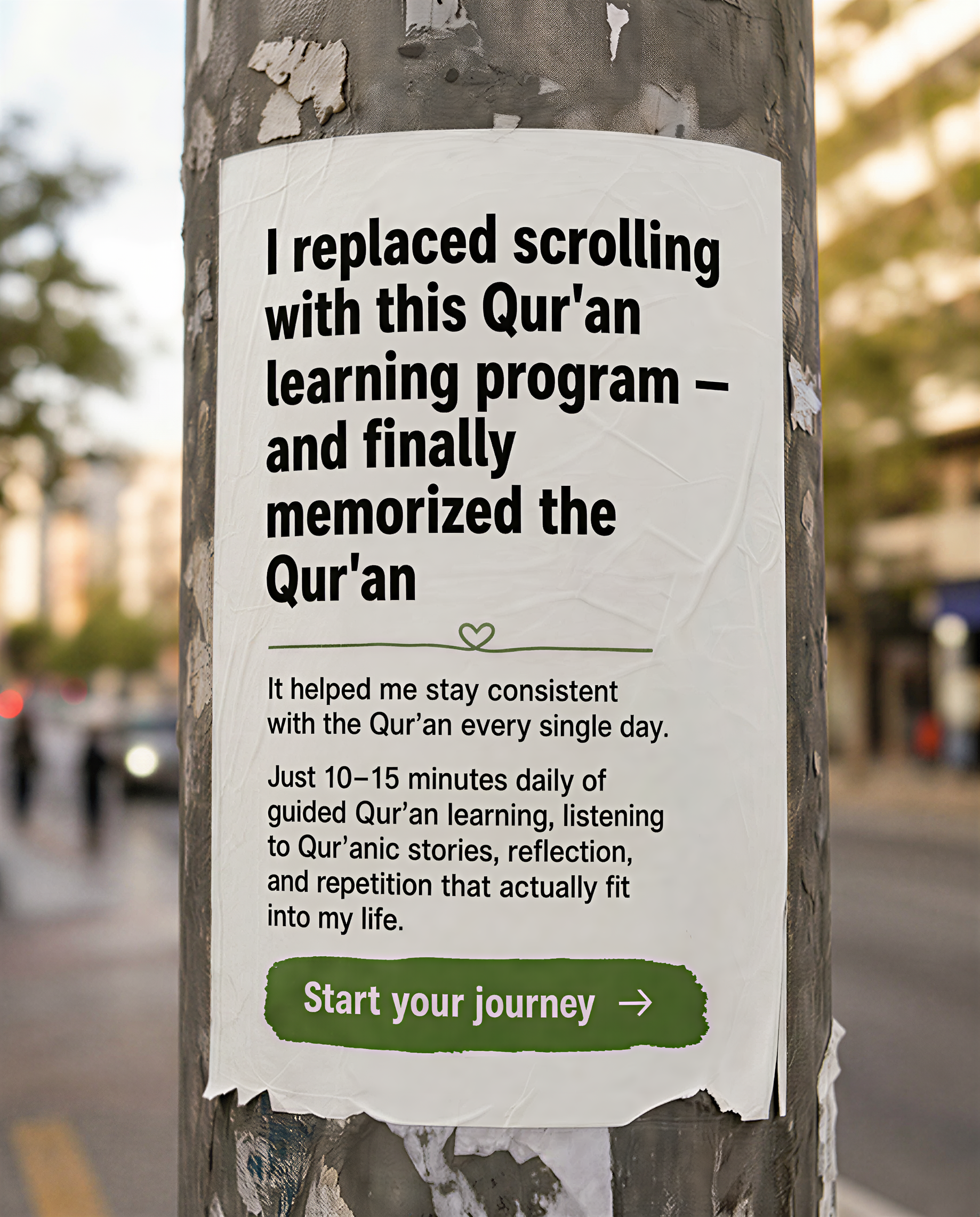 Imam Advice Daily Facebook ad