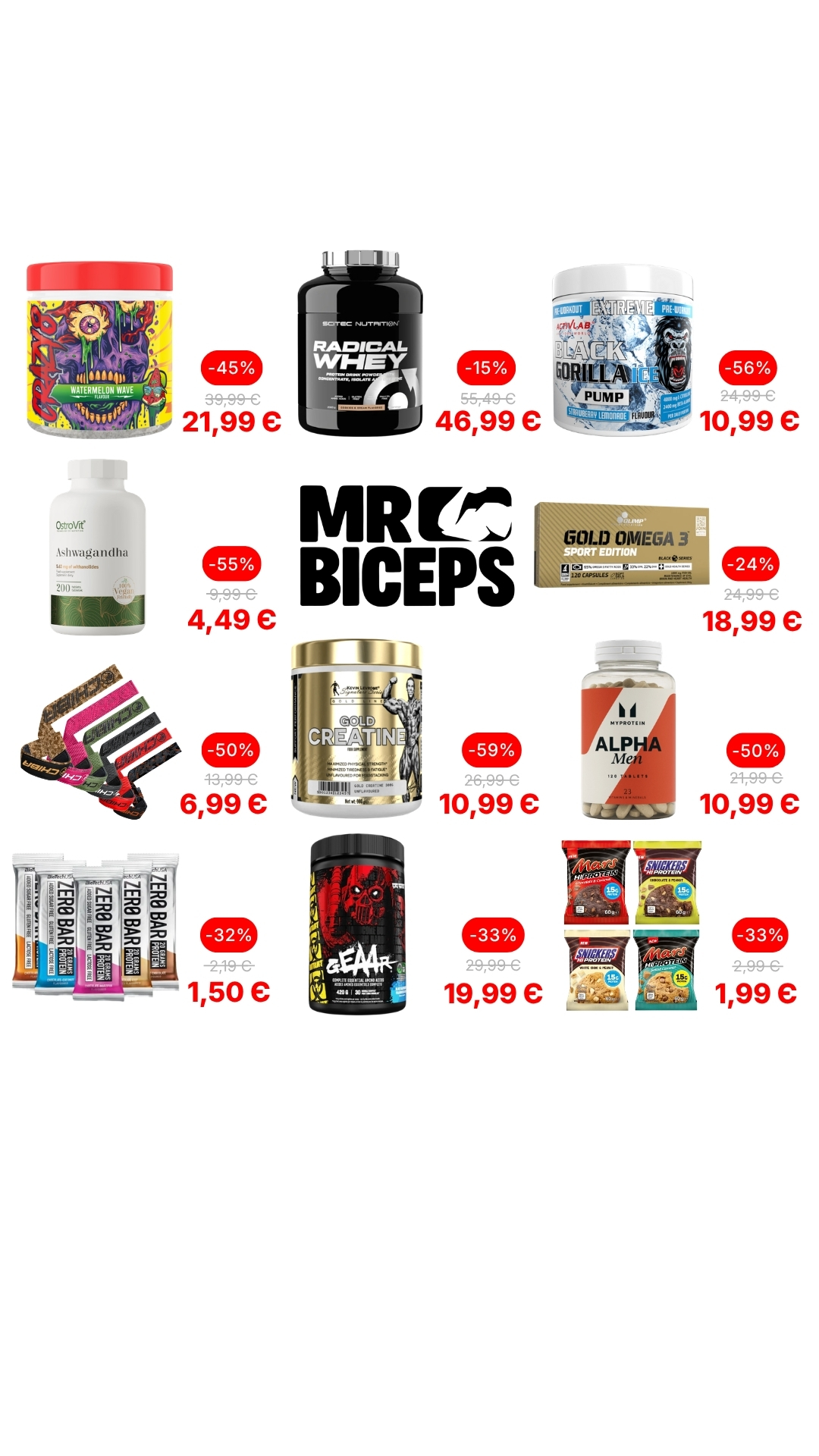 MrBiceps - Maisto Papildai Facebook ad