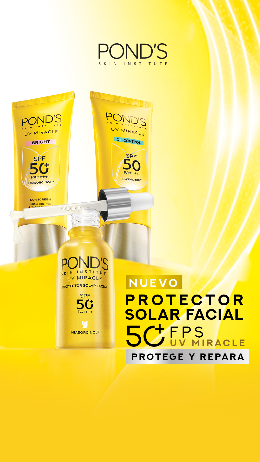 Pond's Centroamérica y Caribe Facebook ad