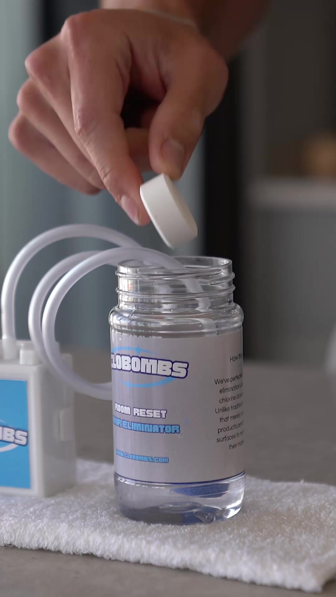 CloBombs - #1 Odor Eliminator in Market Facebook ad: A Home That Smells Like Home, Not Pet