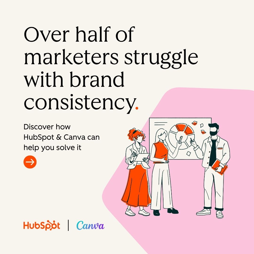 HubSpot Facebook ad