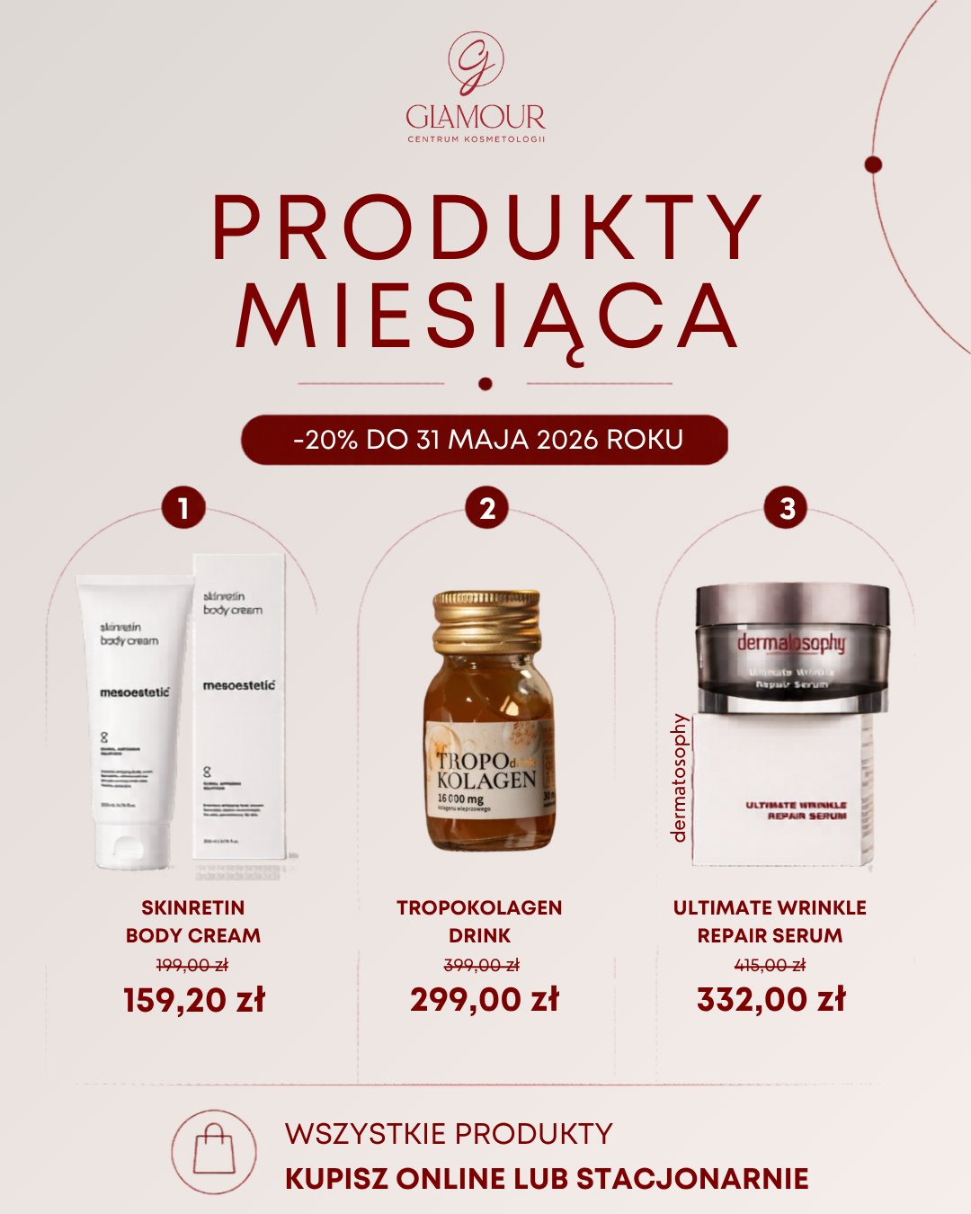 Glamour Centrum Kosmetologii Facebook ad: Nowość w Centrum Kosmetologii Glamour!