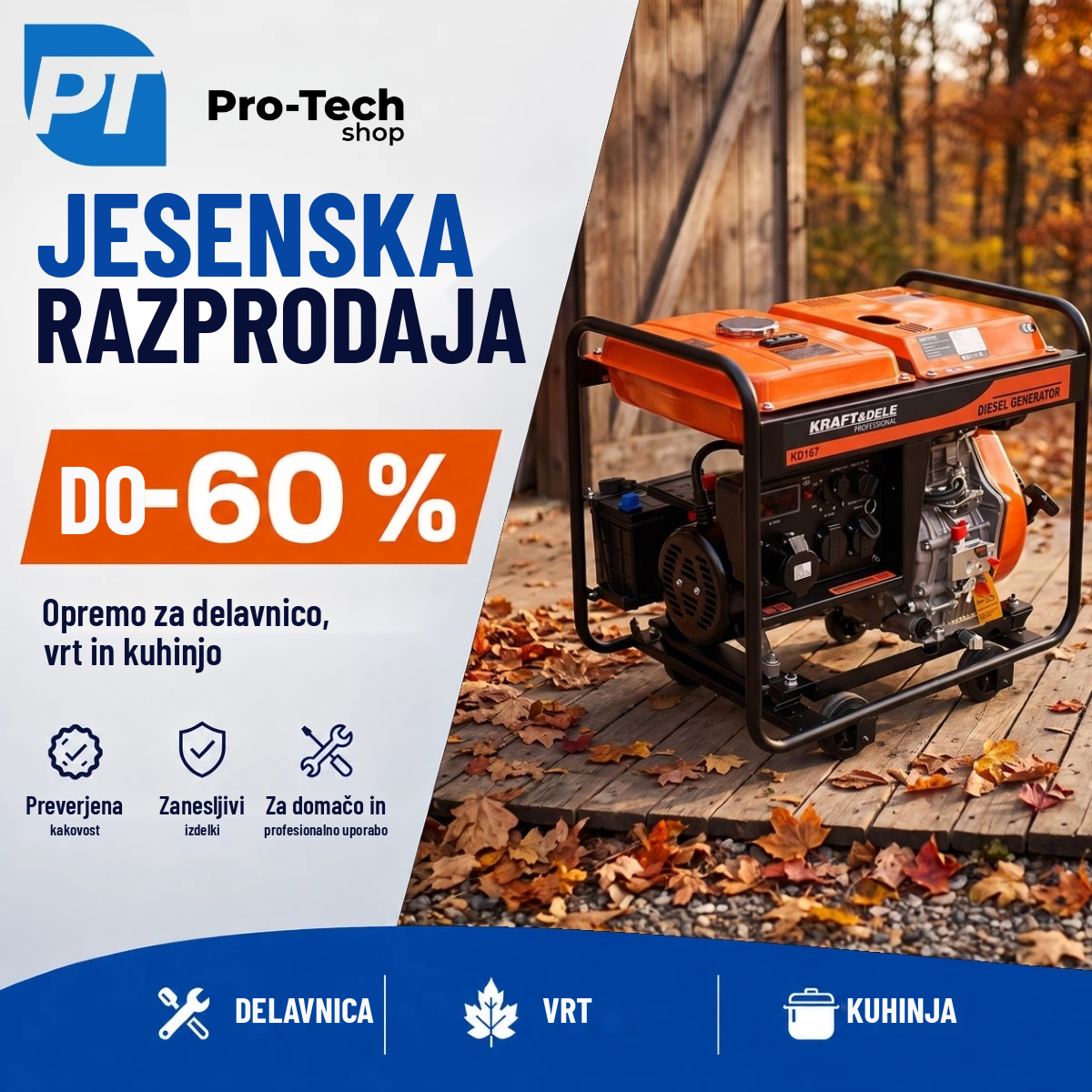 Pro-Tech shop.si Facebook ad