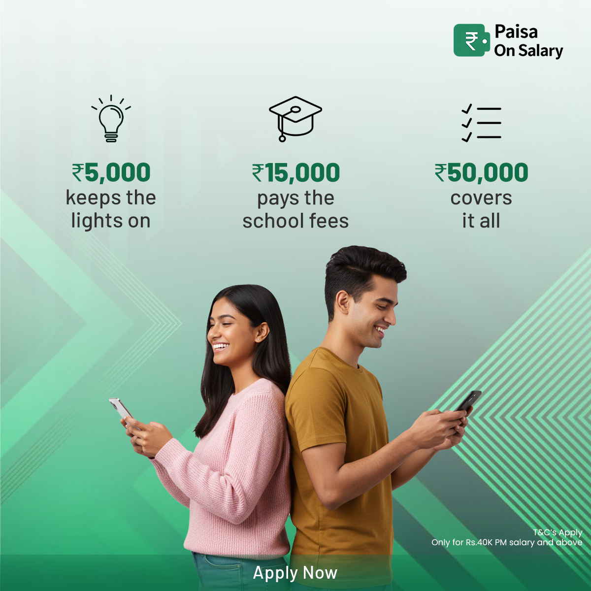 Paisa On Salary Facebook ad