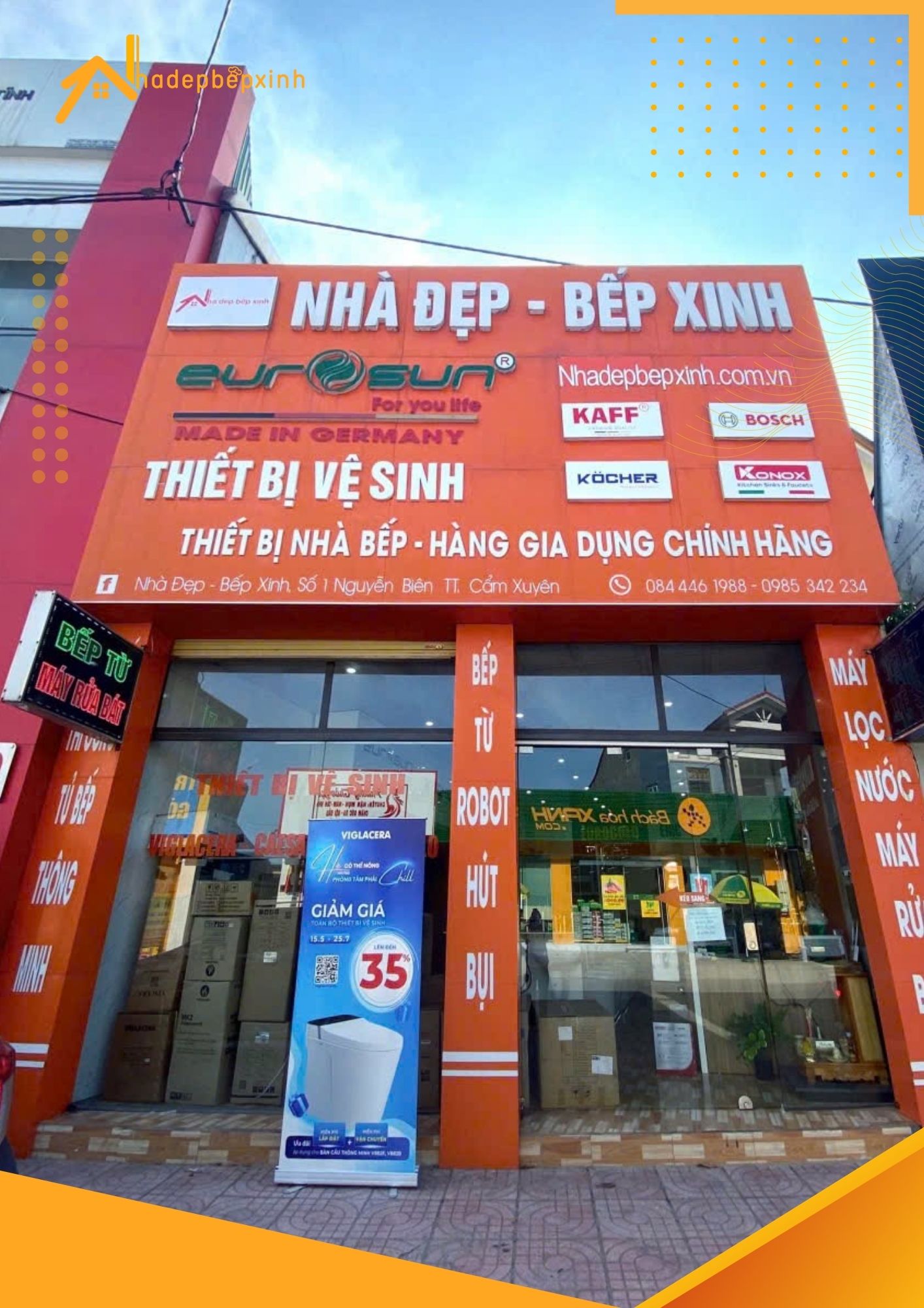 Nhà Đẹp - Bếp Xinh, Số 1 Nguyễn Biên, TT Cẩm Xuyên Facebook ad: NHÀ ĐẸP BẾP XINH - CHUYÊN CUNG CẤP…