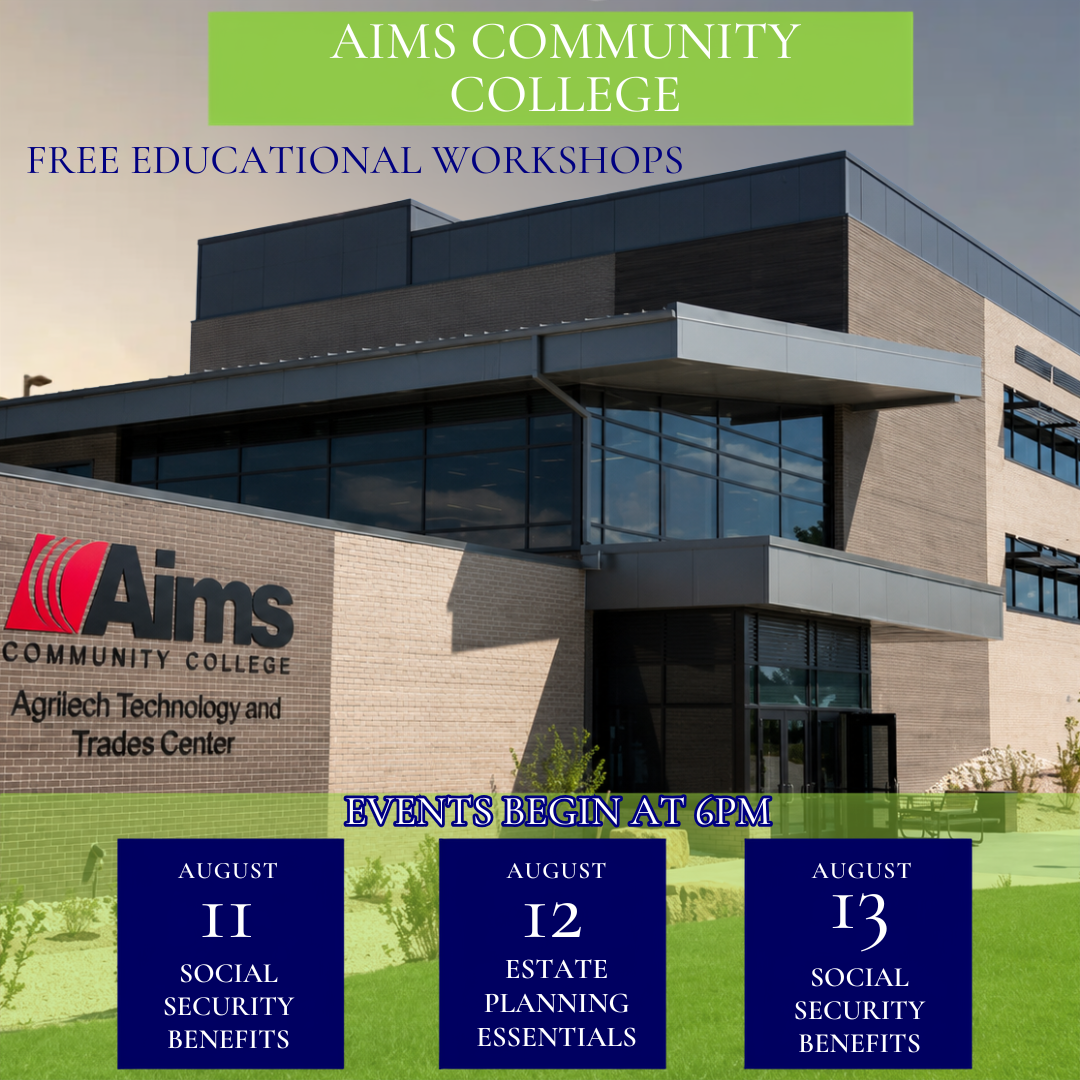 RSVP.org Facebook ad: Free Educational Workshops in Greeley