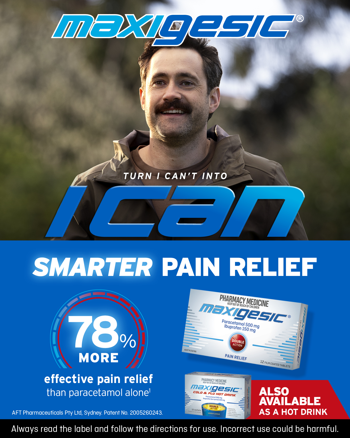 Maxigesic Australia Facebook ad
