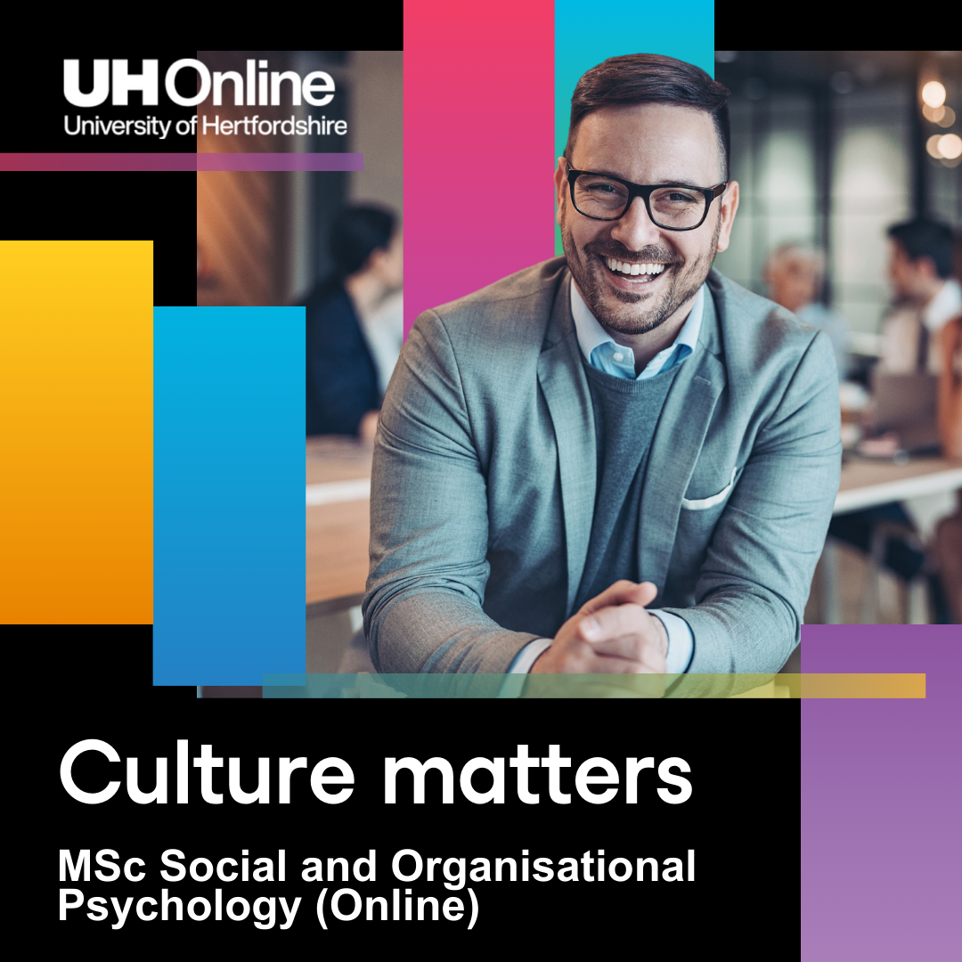 University of Hertfordshire Facebook ad