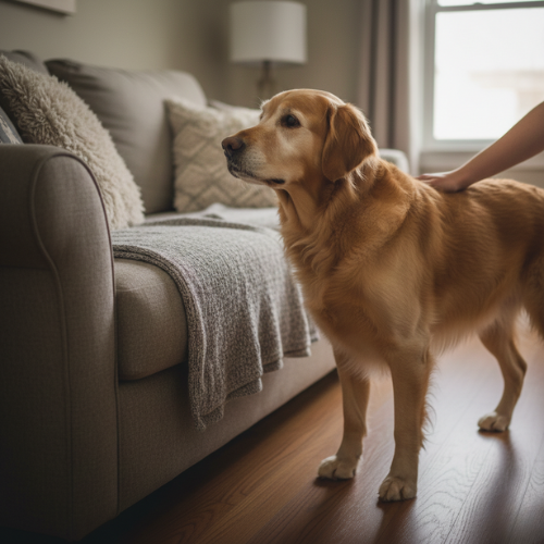 The Pet Wellness Hub Facebook ad: Read this if your dog groans every time they stand up