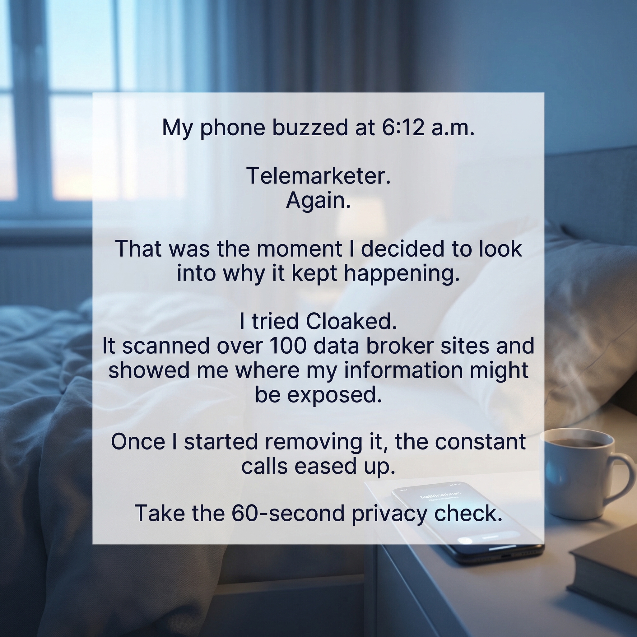 Cloaked Inc. Facebook ad