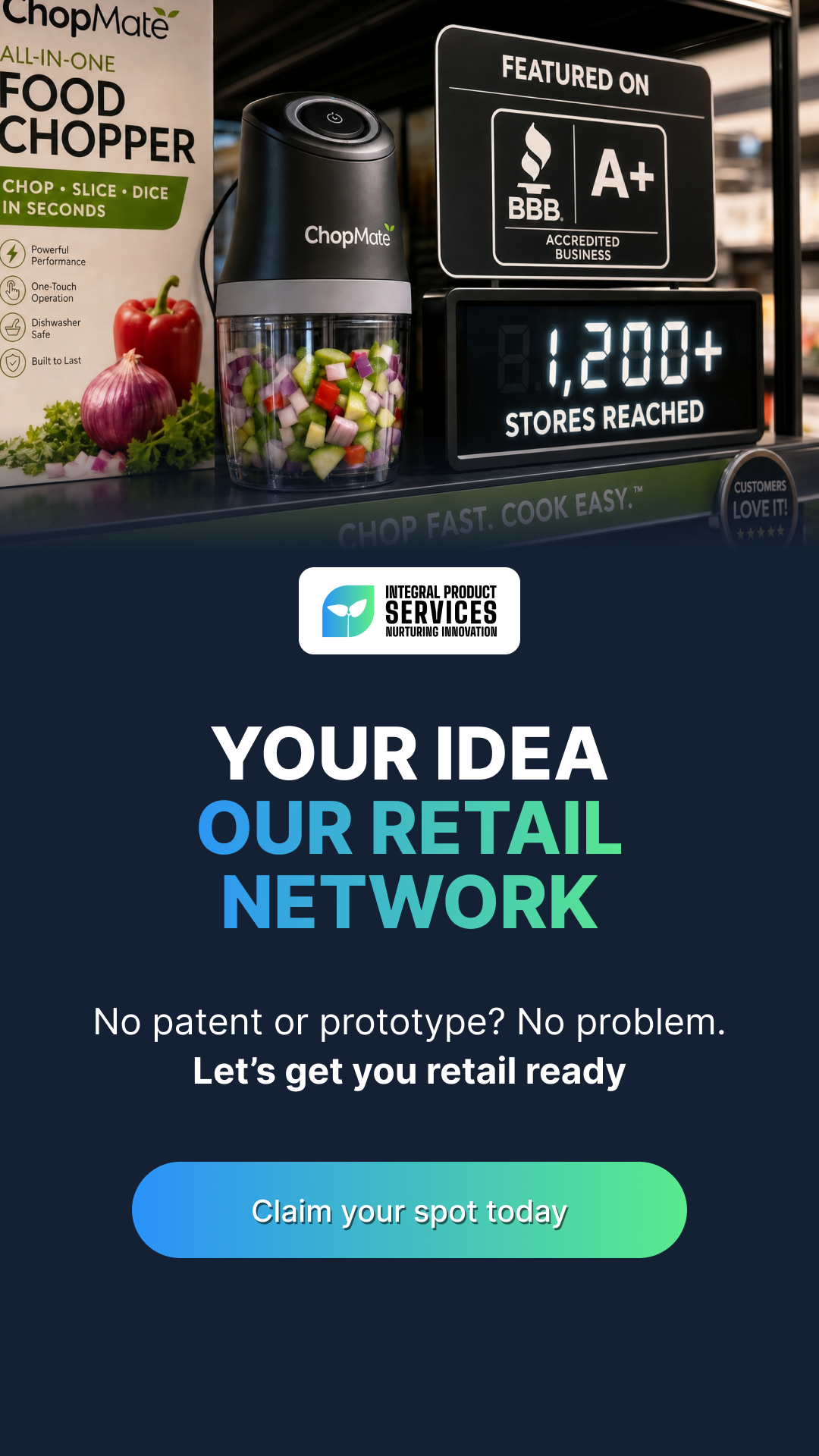 Integral Product Services Facebook ad