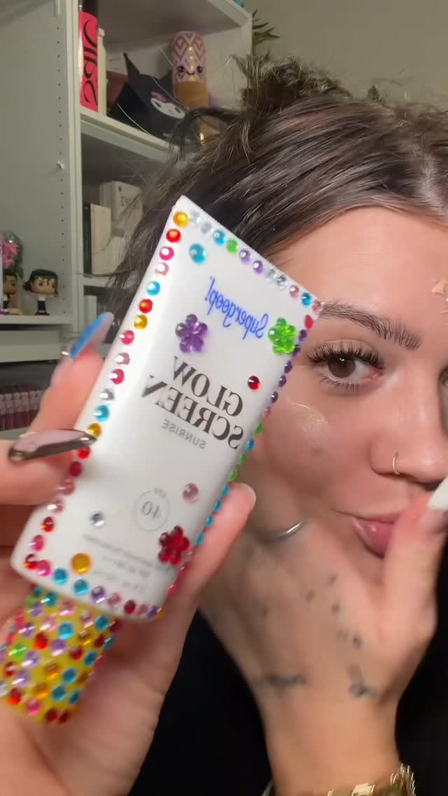 Supergoop Facebook ad: Supergoop Glow Screen such a beautiful formula that…