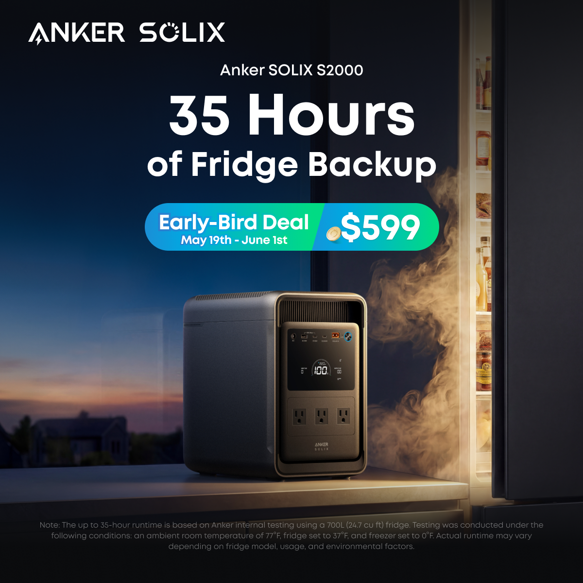 Anker SOLIX Facebook ad