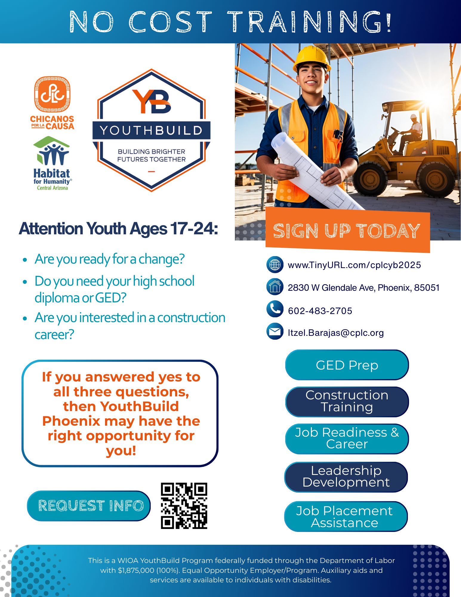 CPLC Workforce Solutions Facebook ad: Attention!