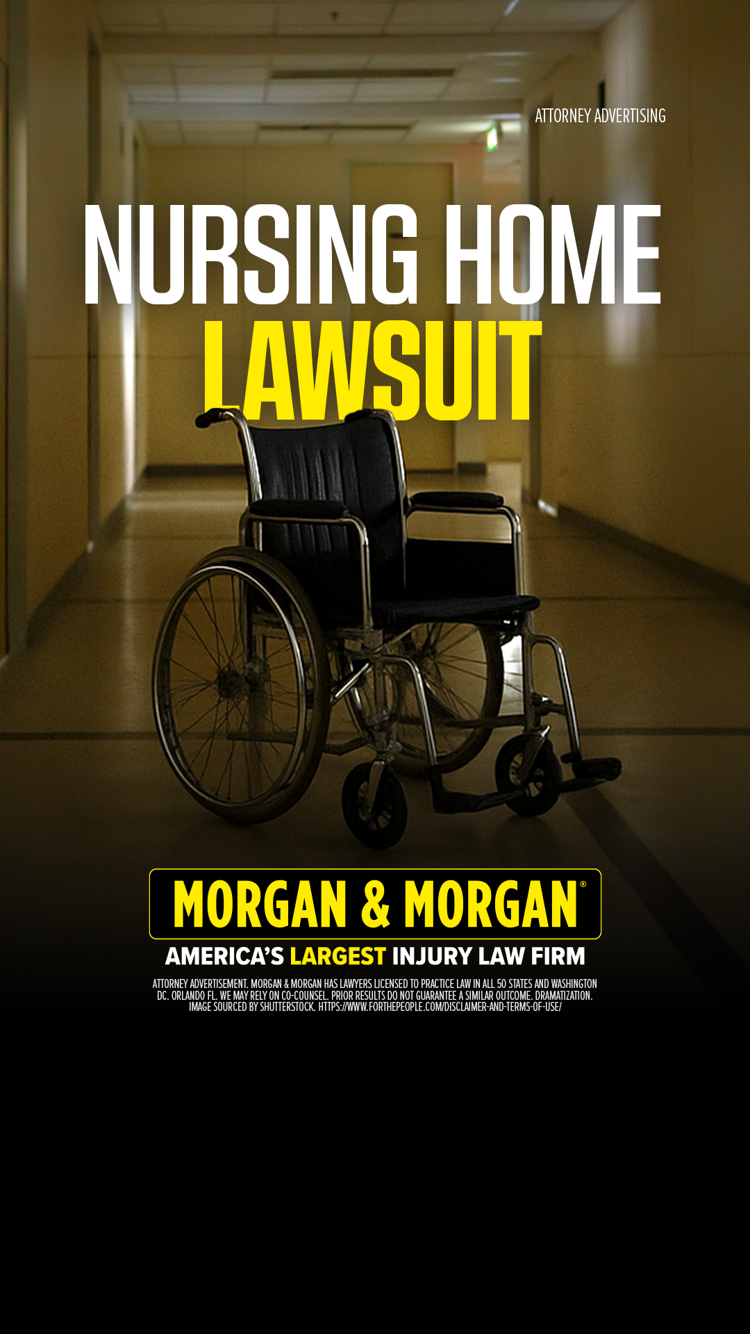 Morgan & Morgan Facebook ad