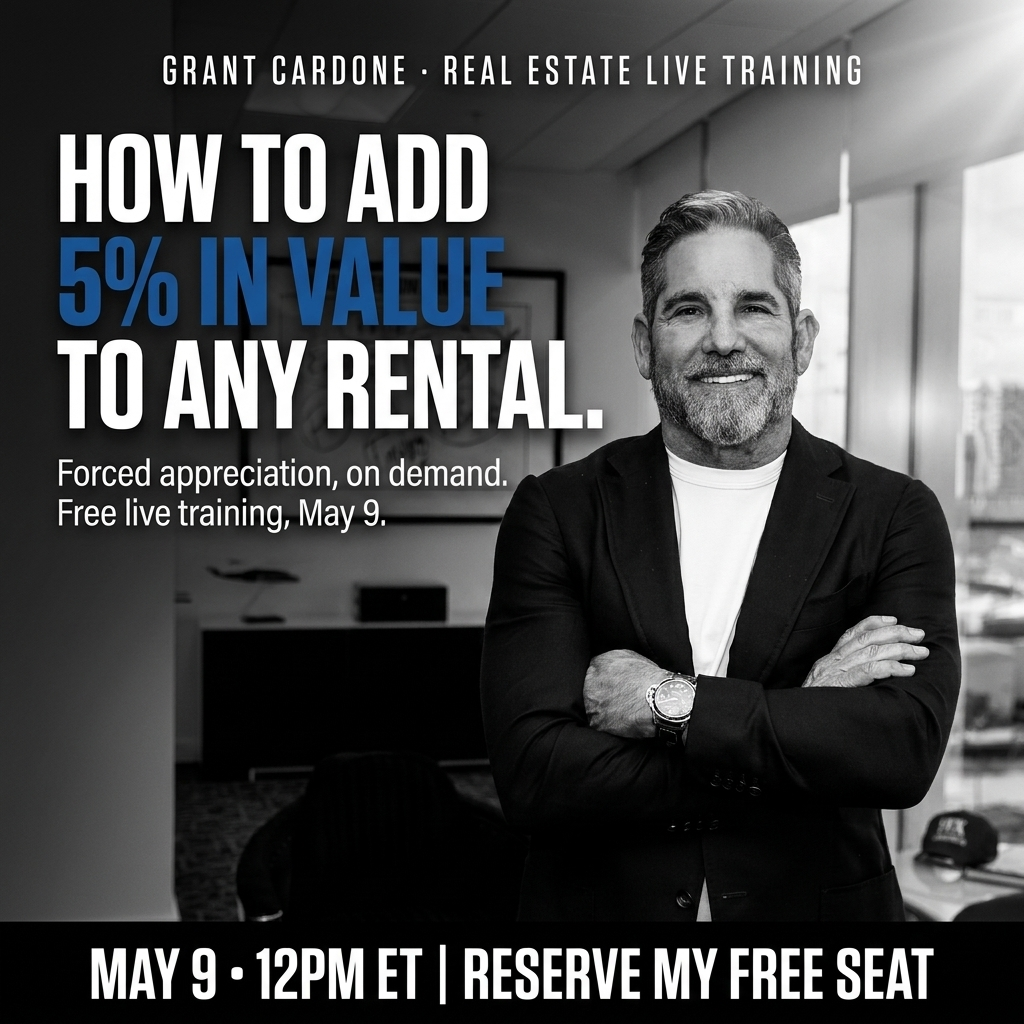 Grant Cardone Facebook ad