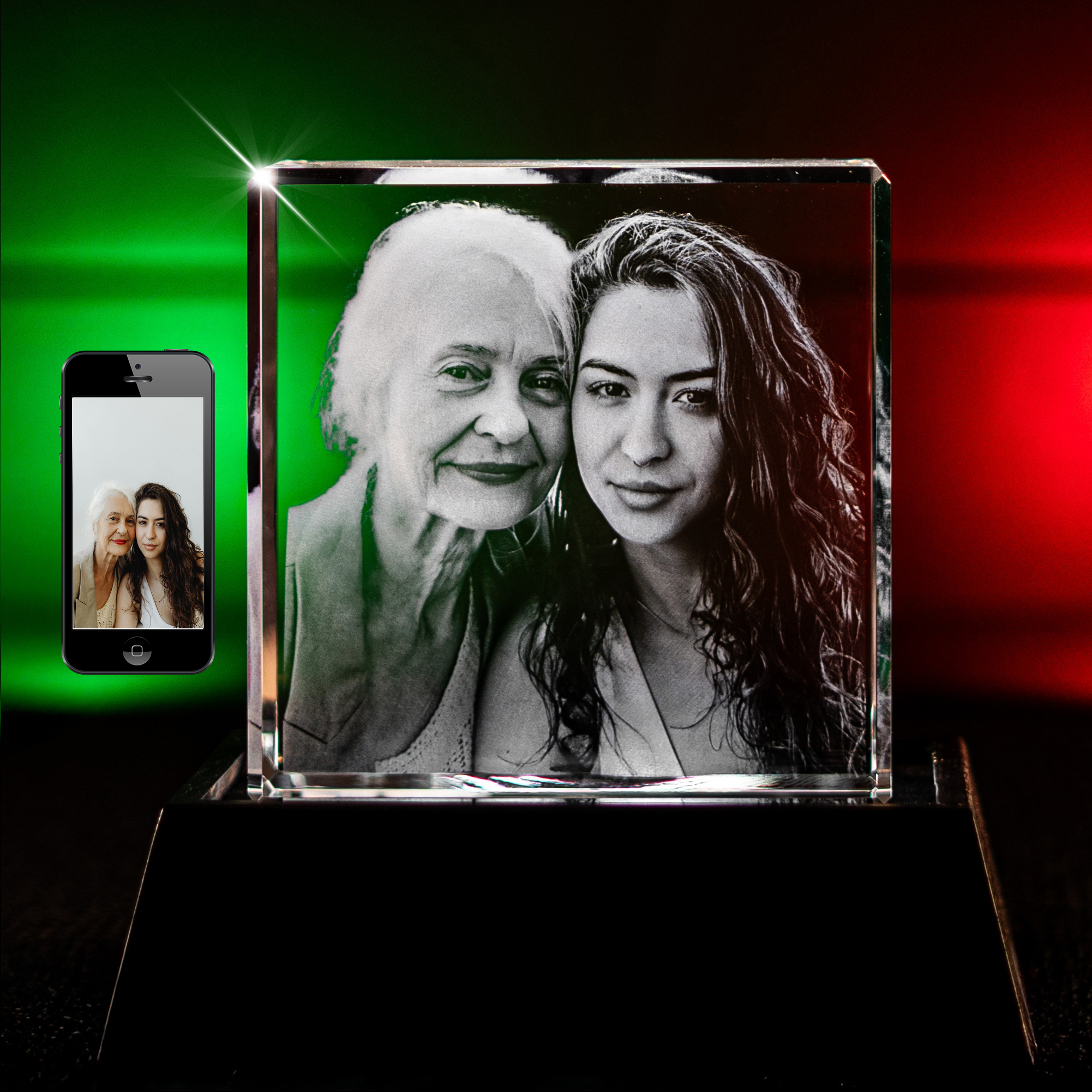 3D Crystal Facebook ad