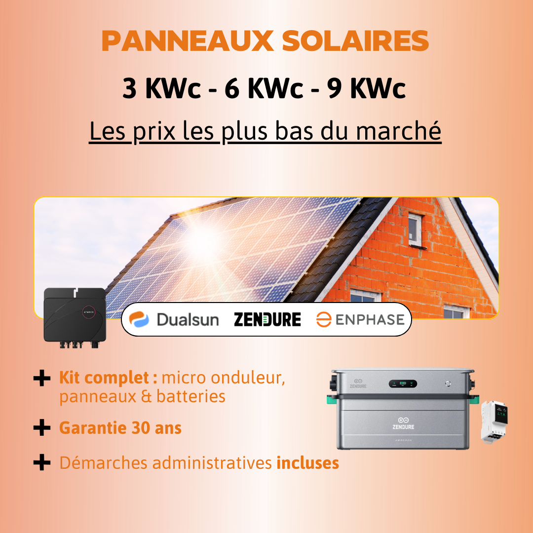 Groupe Concept Energy Facebook ad: Installations solaires garanties à vie